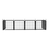 Dog Playpen Outdoor, 8 Panel Dog Fence 31.'' Pet Pen for Small Dogs Pet Exercise Pen for Puppy/Rabbit/Small Animals Portable Playpen for RV Camping Ga