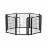 Dog Playpen Outdoor, 8 Panel Dog Fence 31.'' Pet Pen for Small Dogs Pet Exercise Pen for Puppy/Rabbit/Small Animals Portable Playpen for RV Camping Ga