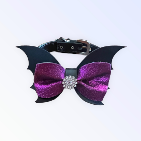 Fa-BOO-lous Bat Collar (size: large)
