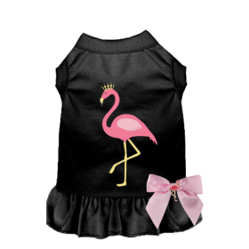 Flamingo Princess (Color: Black, size: 2X Large)