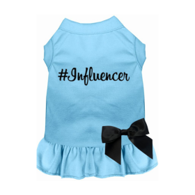 #Influencer Dress (Color: Baby Blue, size: 2X Large)