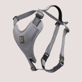 NANDOG Neoprene Sport Dog Harness (Color: gray)