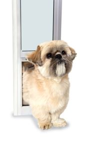 PetSafe Freedom Patio Panel Pet Door (Option: Small / White)